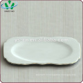 Vaisselle en céramique Vaisselle en porcelaine blanche Nouveaux produits chauds pour 2014